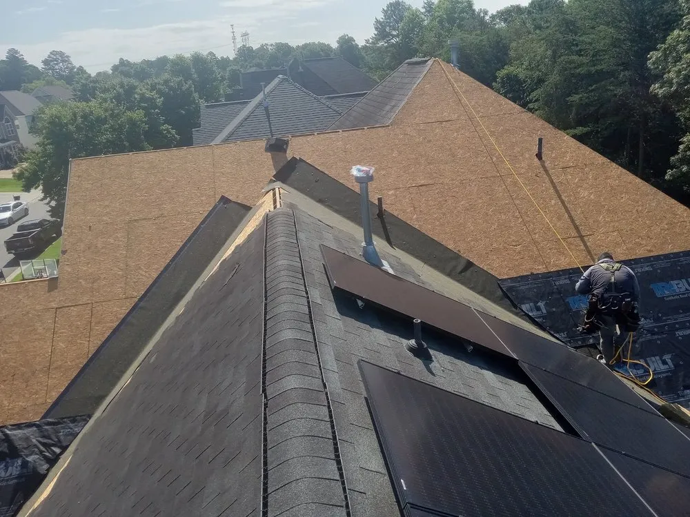 Professional roof replacement near you across Iron station, NC - Storm Damage Construction
