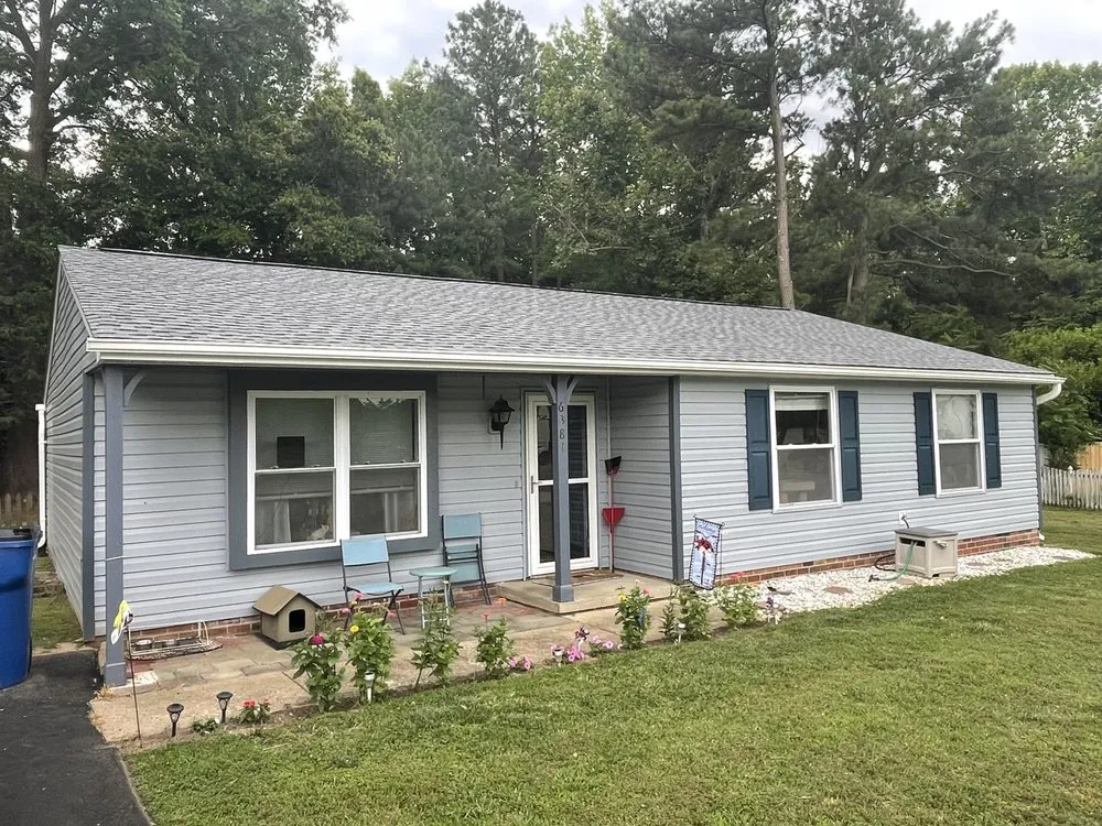 Top-rated roof leak repair after storm damage in Iron station, NC by Storm Damage Construction
