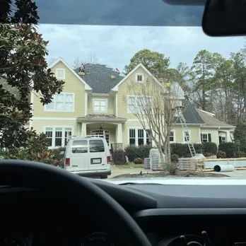 Slide of Storm Damage Construction