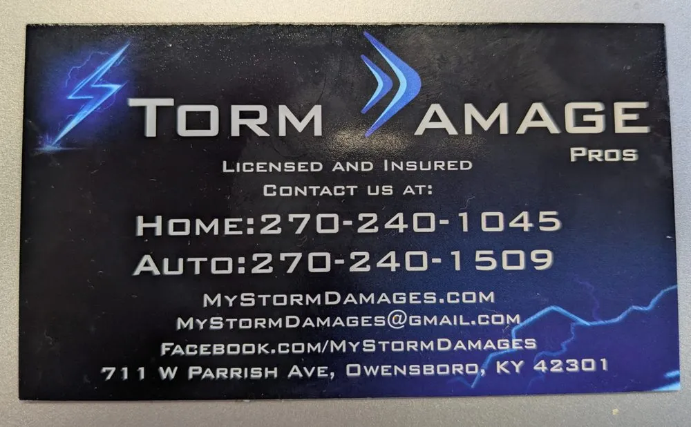 Slide of Storm Damage Pros