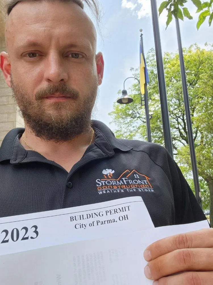 Slide of Storm Front Construction