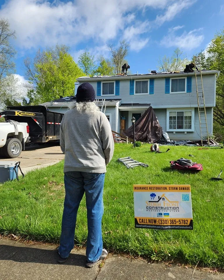 Slide of Storm Front Construction