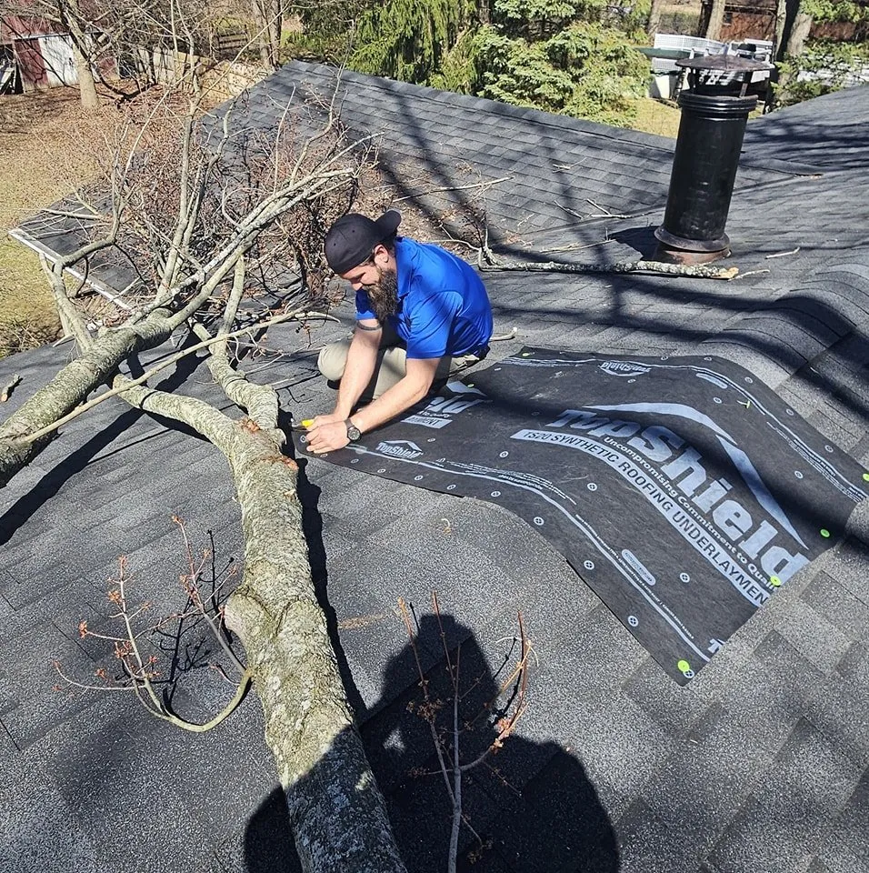 Slide of Storm Front Construction