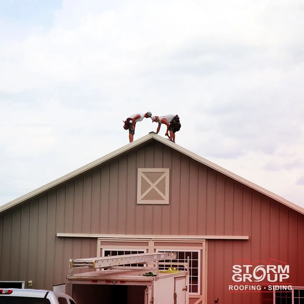 Slide of Storm Group Roofing