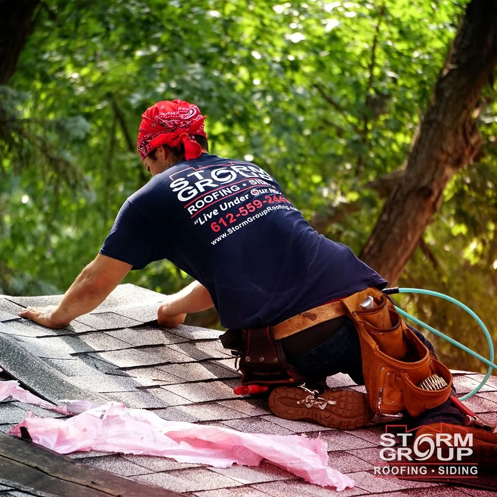 Slide of Storm Group Roofing