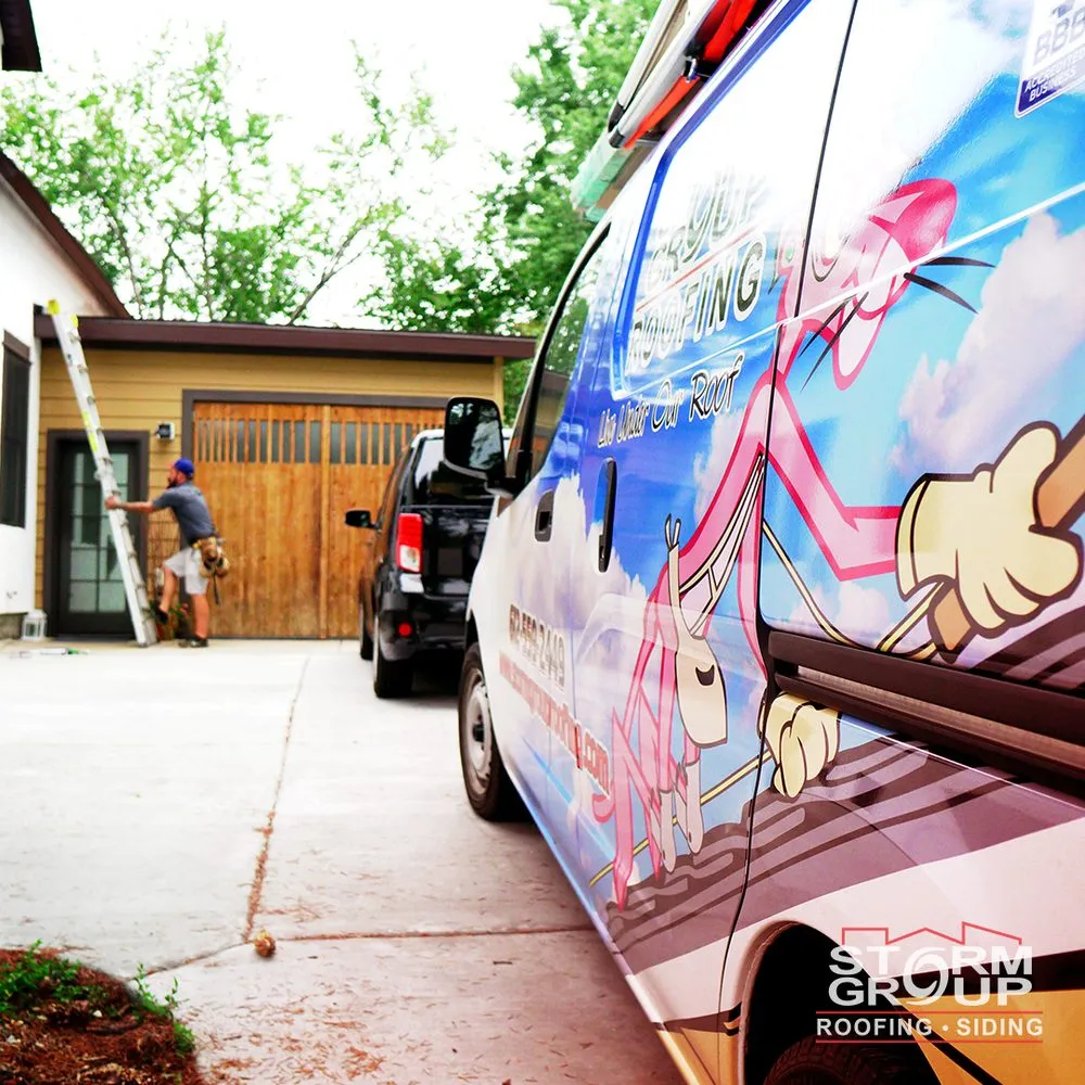 Slide of Storm Group Roofing