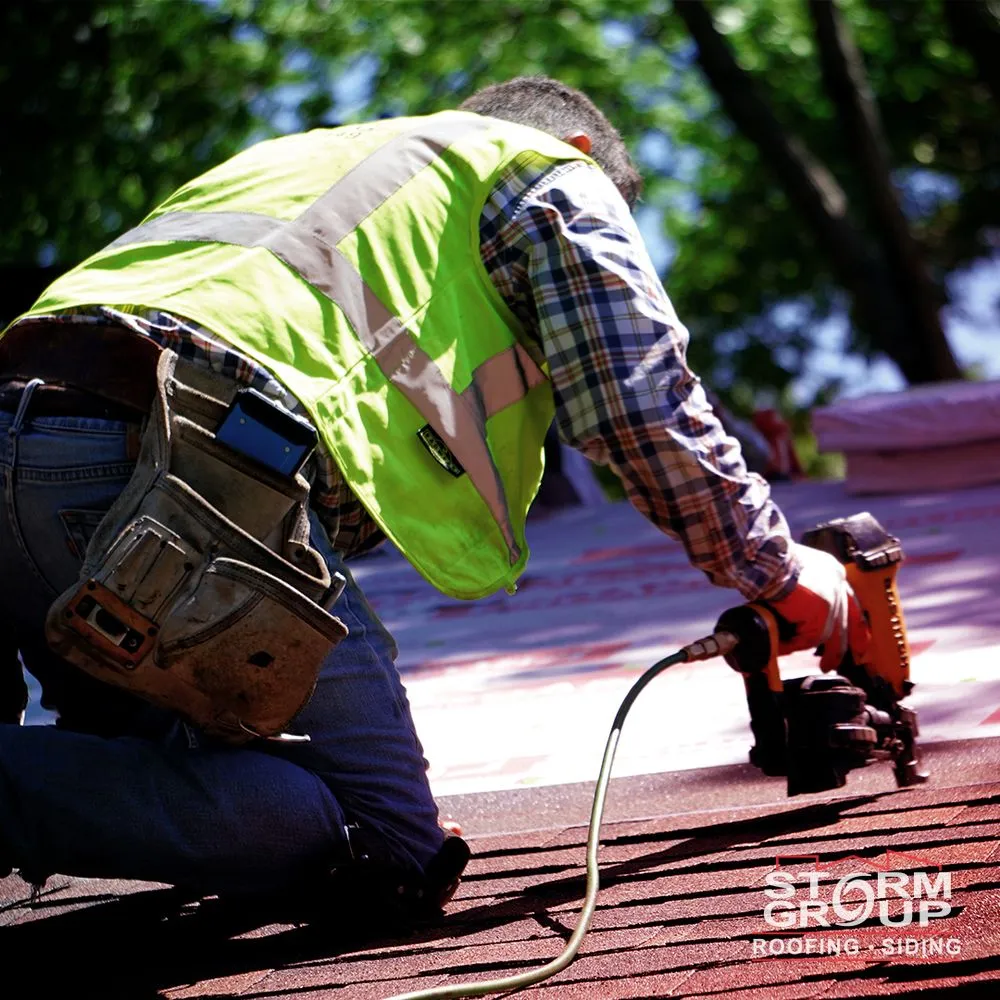 Slide of Storm Group Roofing