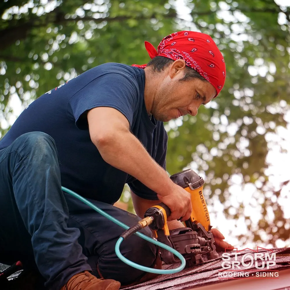 Slide of Storm Group Roofing