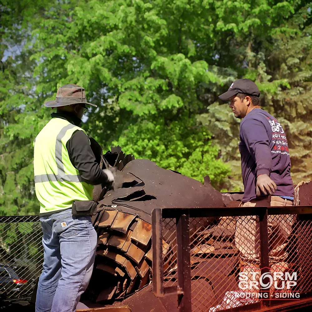 Slide of Storm Group Roofing
