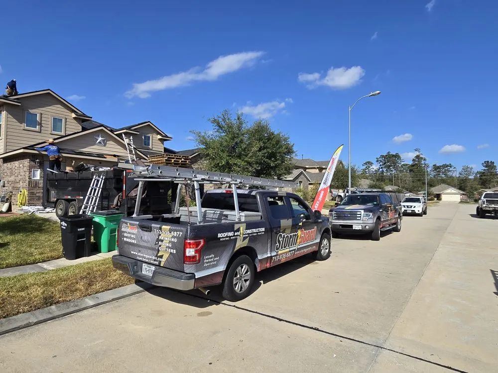 Slide of Storm Guard Roofing of Spring