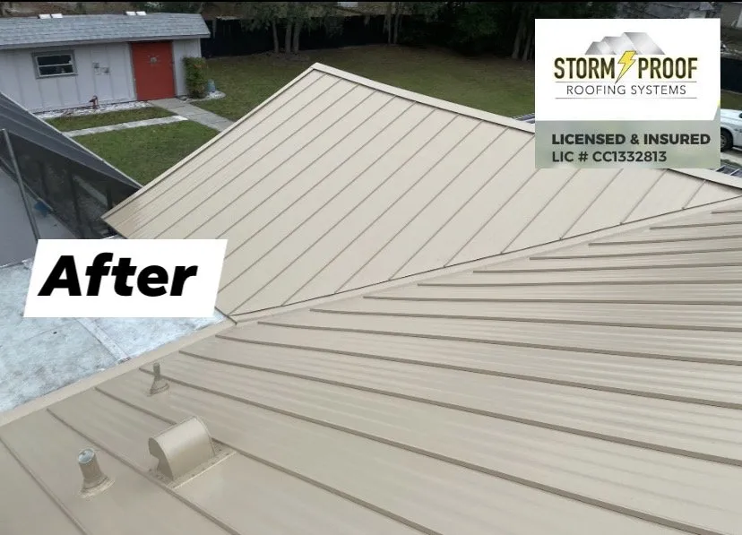 Slide of Storm Proof Roofing Systems