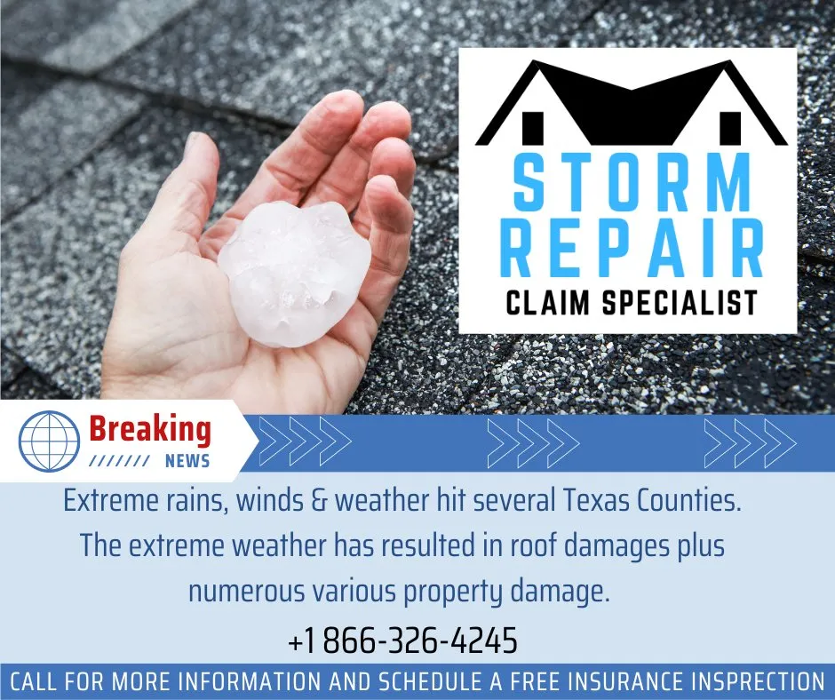 Slide of Storm Repair Claim Specialist