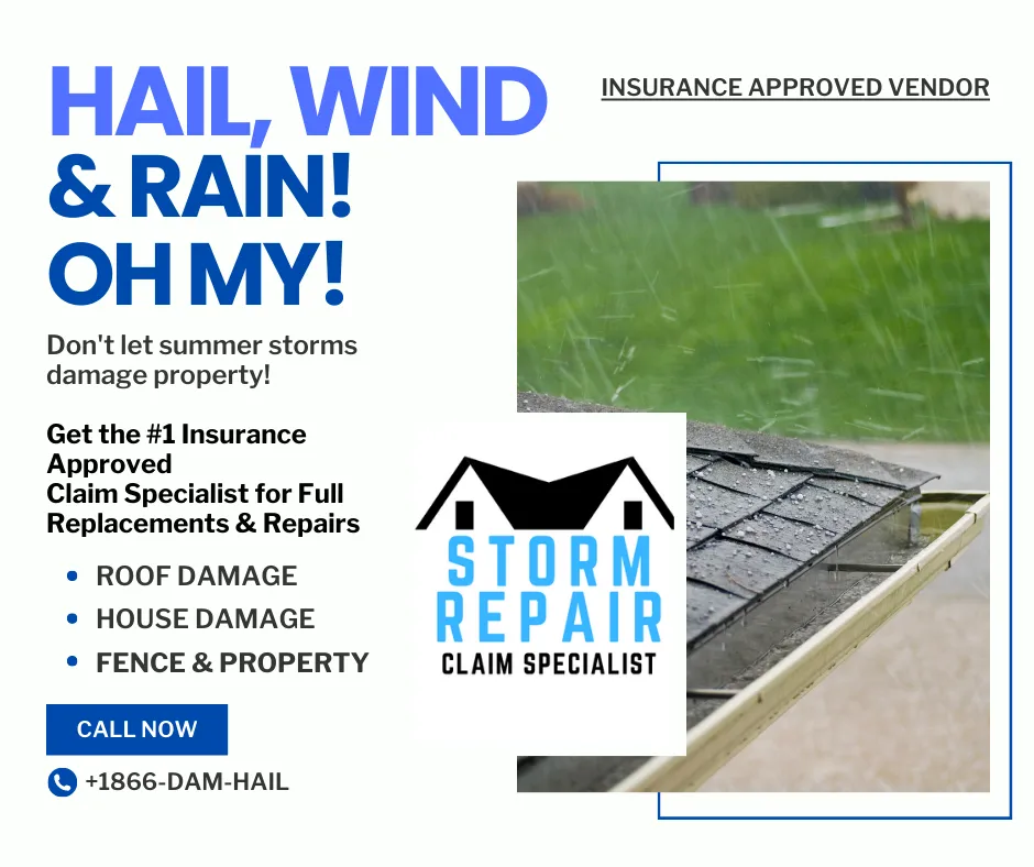 Slide of Storm Repair Claim Specialist