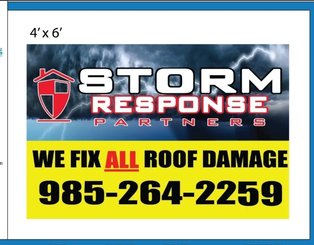 Slide of Storm Response Partners