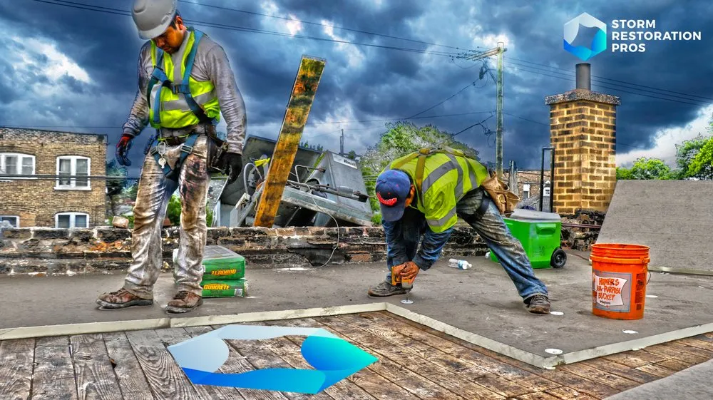 Slide of Storm Restoration Pros