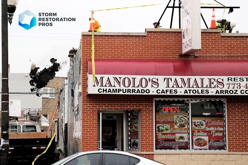 Slide of Storm Restoration Pros