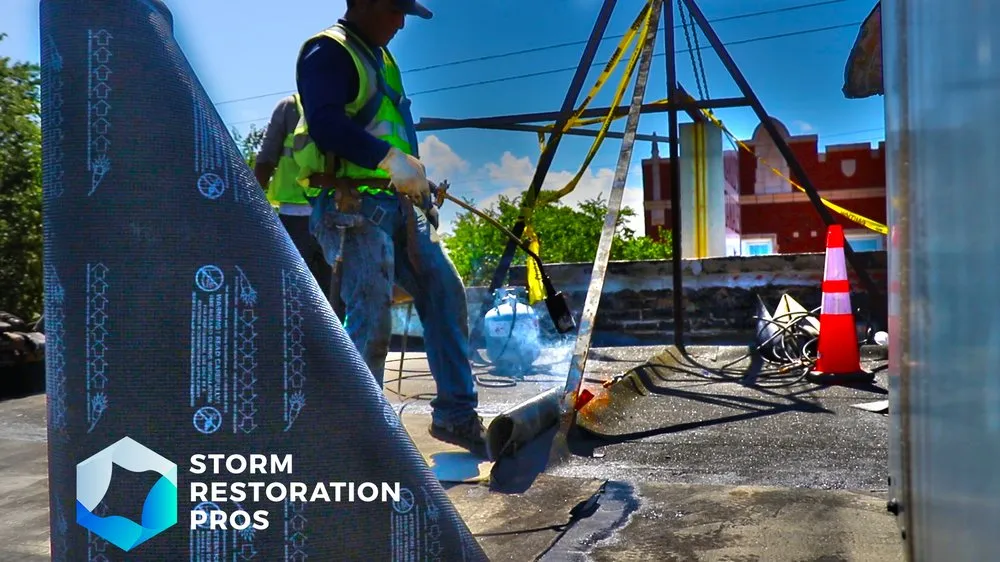 Slide of Storm Restoration Pros