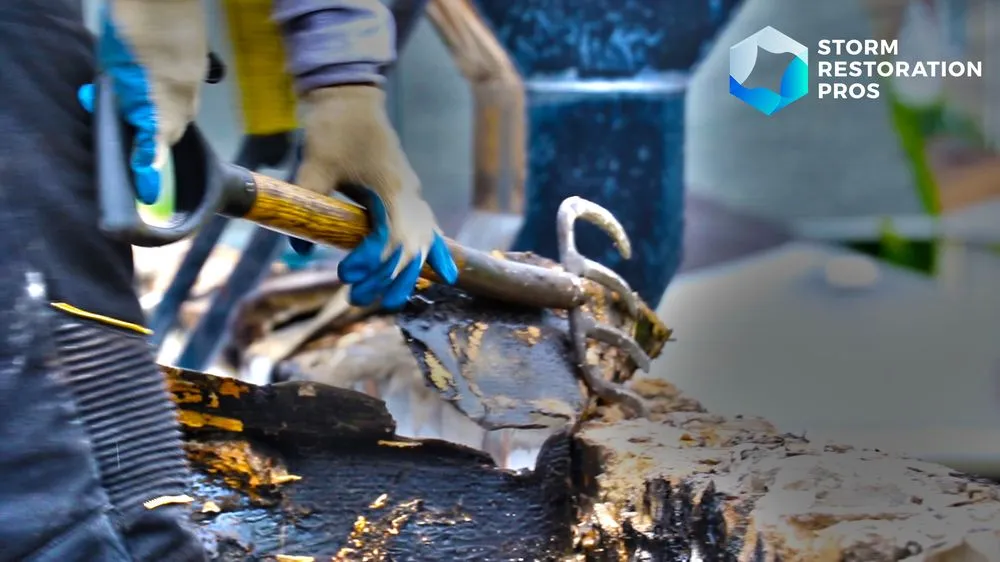 Slide of Storm Restoration Pros