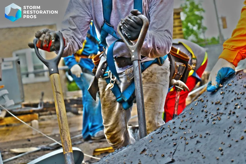 Slide of Storm Restoration Pros