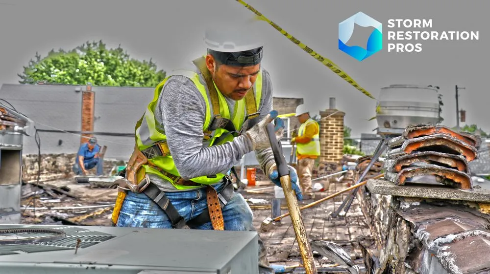 Slide of Storm Restoration Pros