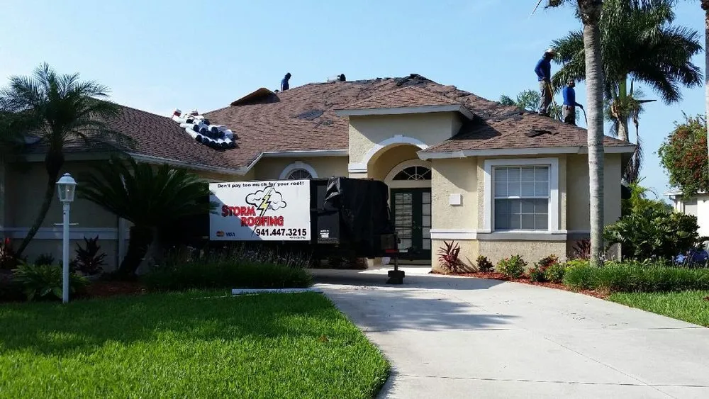 Slide of Storm Roofing and Repair