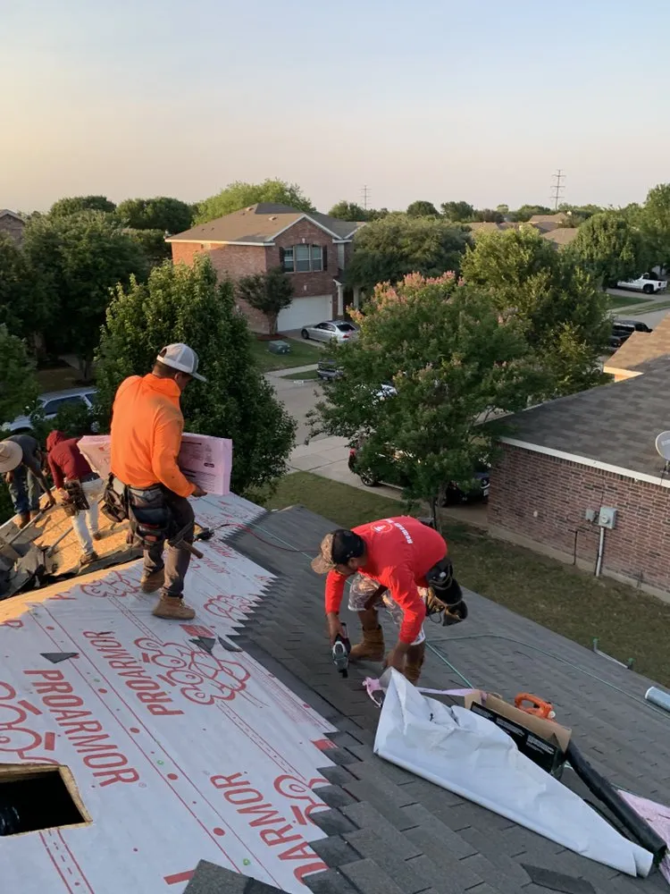 Slide of Storm Roofing Heroes