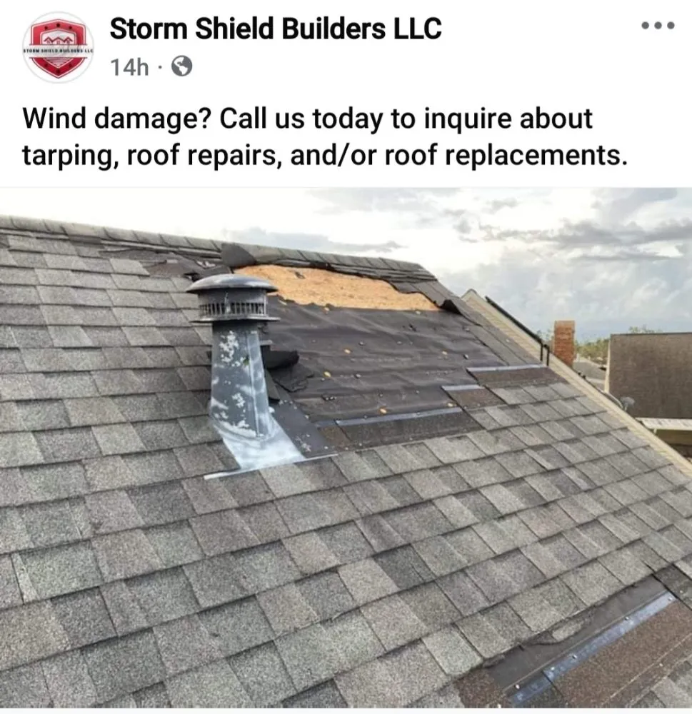 Slide of Storm Shield Builders