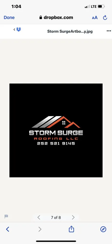 Slide of Storm Surge Roofing