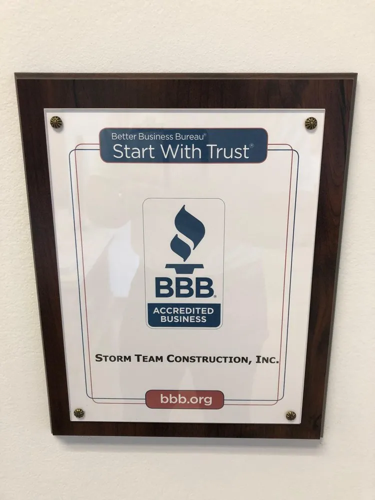 Slide of Storm Team Construction