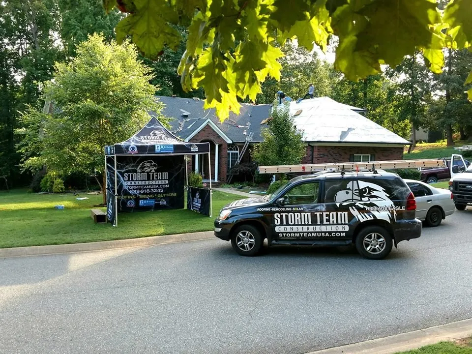 Slide of Storm Team Construction