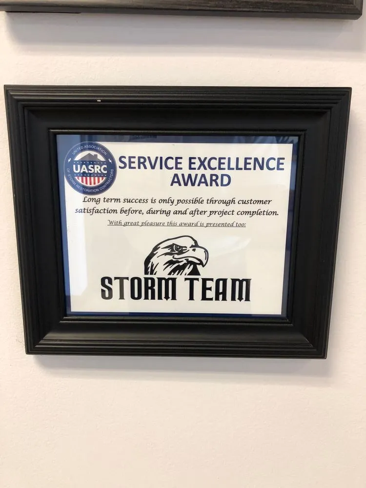 Slide of Storm Team Construction