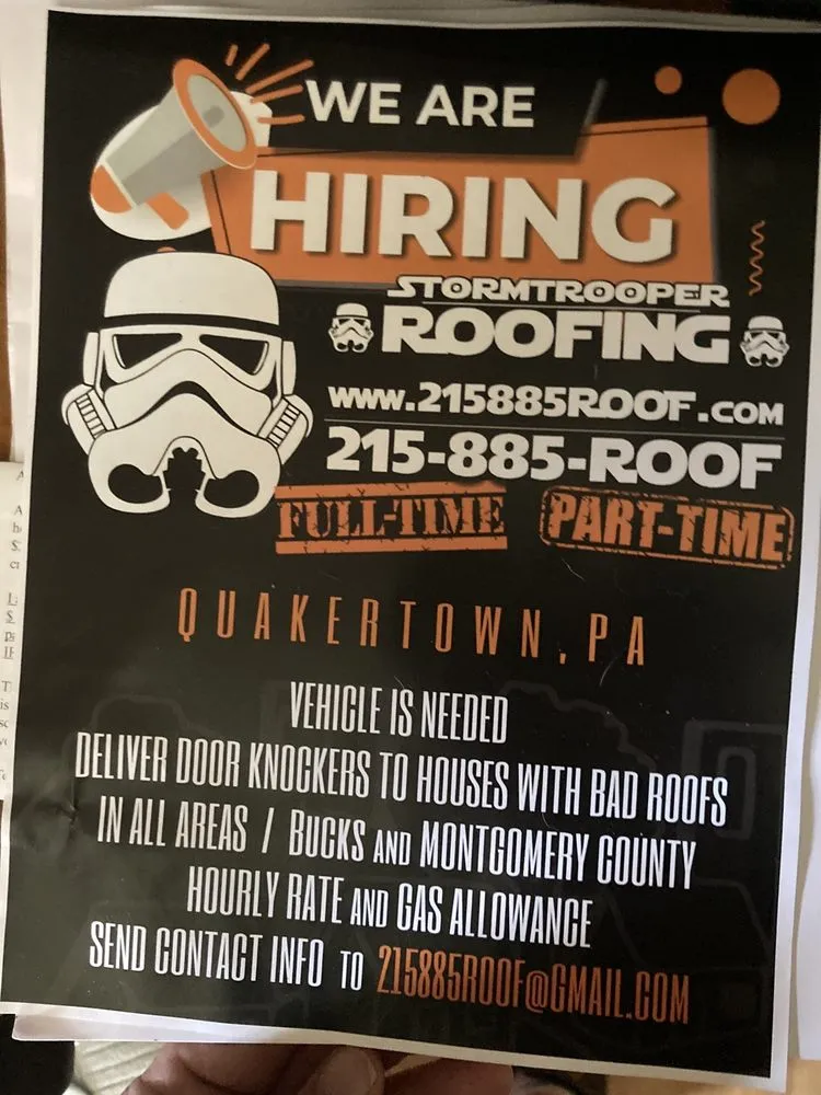 Slide of Stormtrooper Roofing