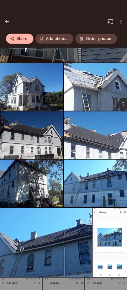 Slide of Story Brothers Roofing