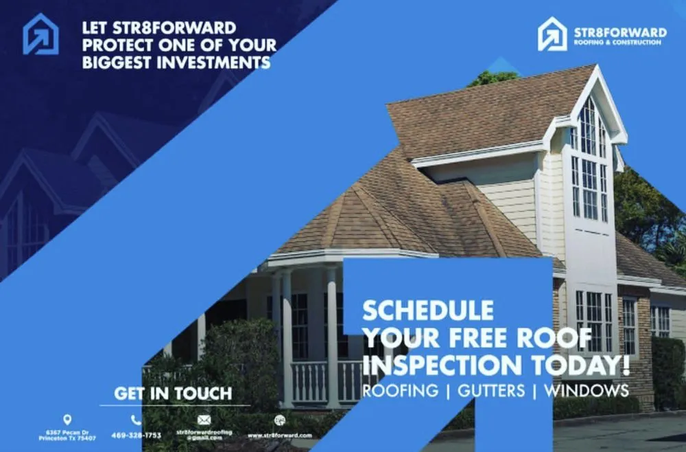 Slide of Str8Forward Roofing & Construction 
