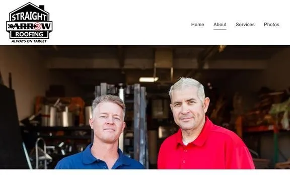 Slide of Straight Arrow Roofing