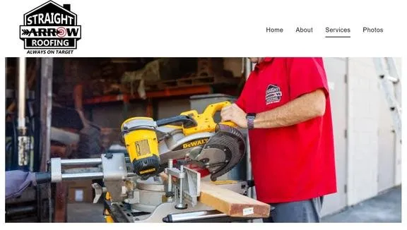 Slide of Straight Arrow Roofing