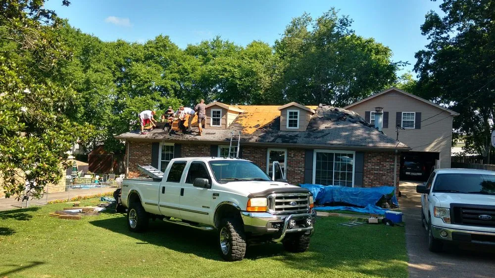 Slide of Straight Line Roofing
