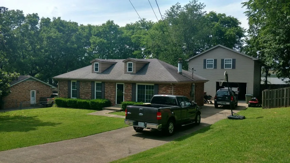 Slide of Straight Line Roofing