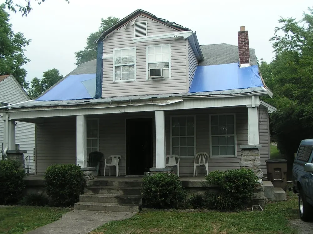 Slide of Straight Line Roofing