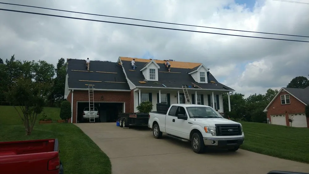 Slide of Straight Line Roofing