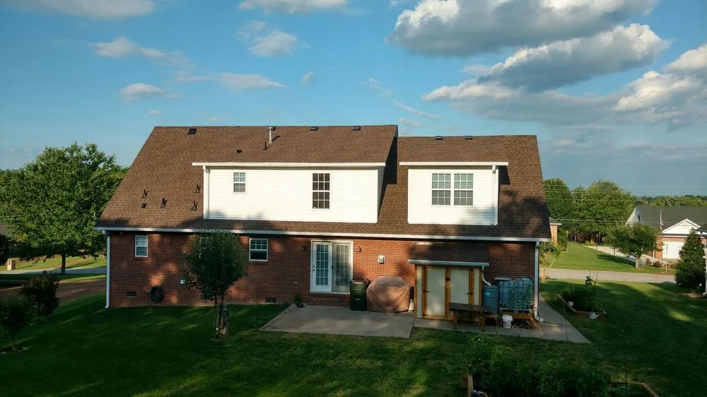 Slide of Straight Line Roofing