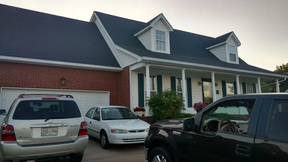 Slide of Straight Line Roofing