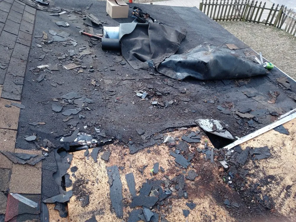 Slide of Straightline Roofing