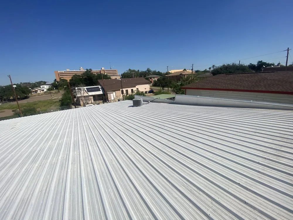 Slide of Strain Roofing