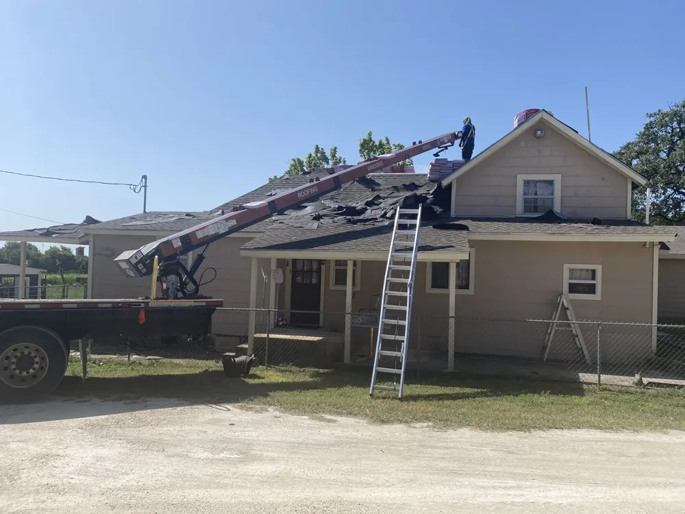 Slide of Strain Roofing