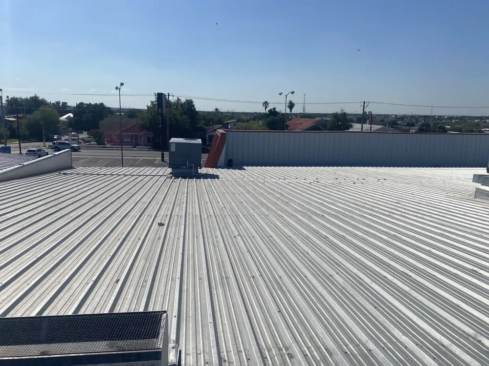 Slide of Strain Roofing