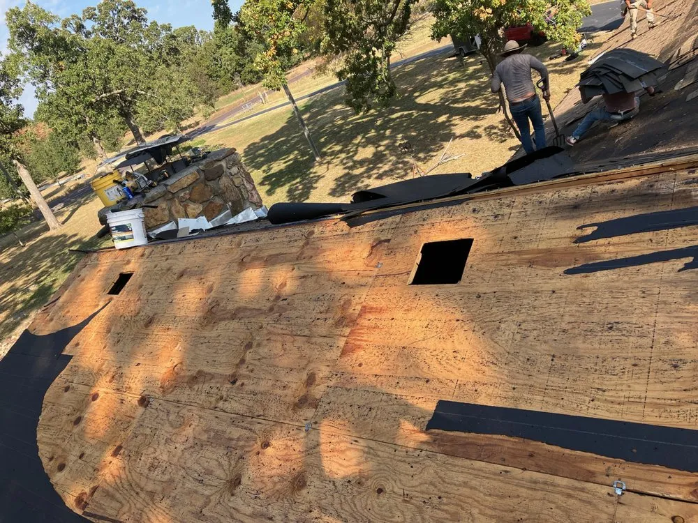 Slide of Strain Roofing