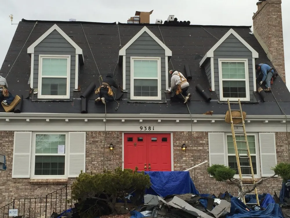 Slide of Strait Line Roofing