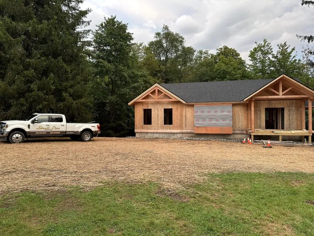 Expert roof leak repair after storm damage in White Lake, NY by Strait Line Roofing