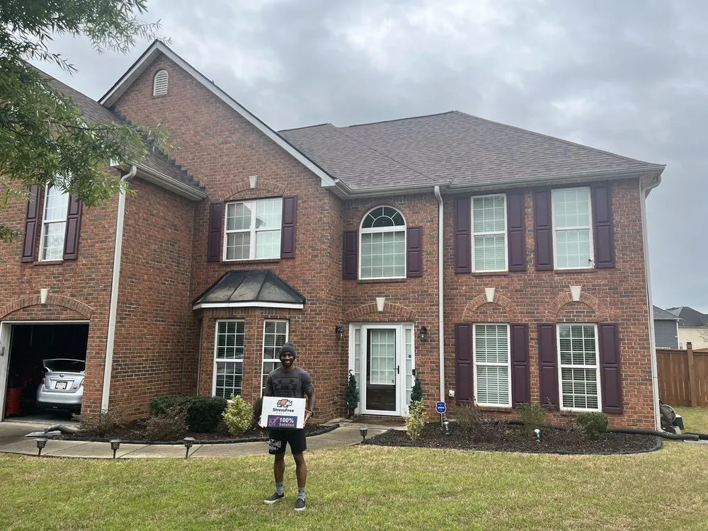 Slide of Stress Free Roofing